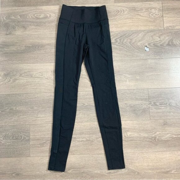 New Balance Stirrup Leggings High rise waist Pants Tights Black Size Small - Picture 8 of 15